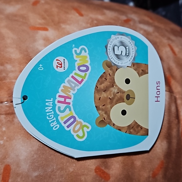 Original  Squishmallows Hans 18 inch Walgreens Exclusive Collectors Edition - Picture 3 of 6
